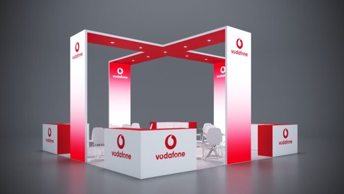 Custom 20x20 trade show exhibit to elevate your brand's image.