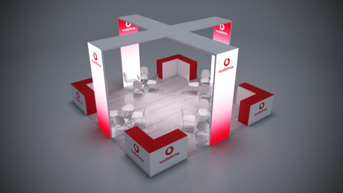Innovative 20x20 trade show display for maximum engagement.
