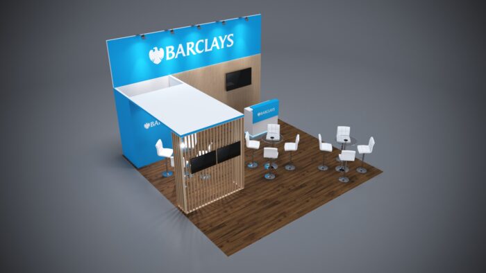 Premium 20x20 trade show exhibit rental designed to stand out.