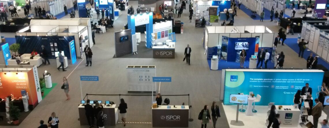 Rental booth display