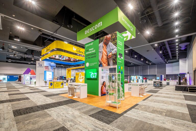 Libre and Dexcom Rental booth