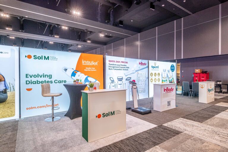 medical booth rental design