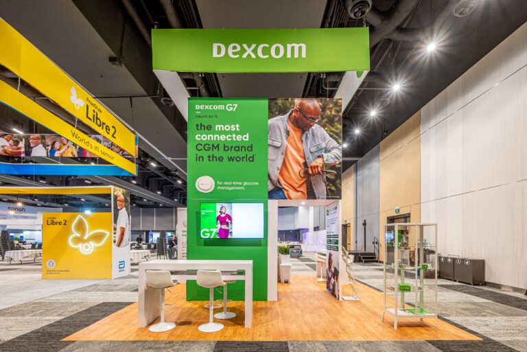 Dexcom display booth