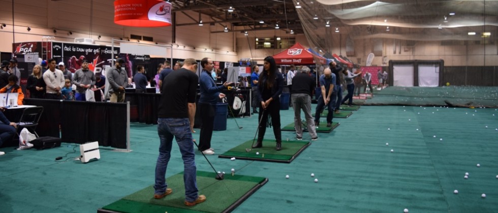 Golf show display
