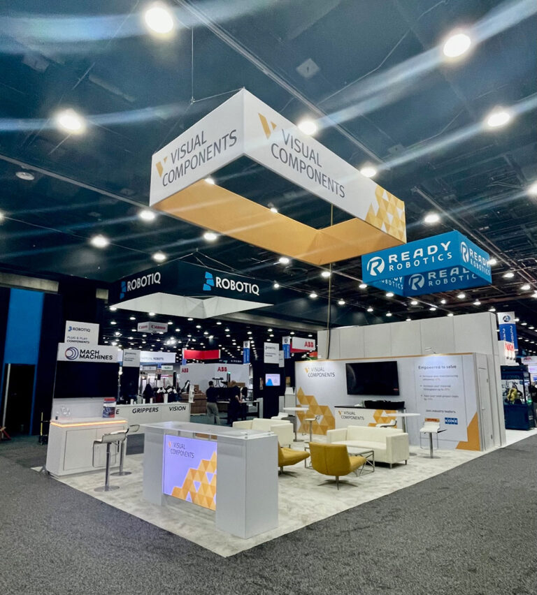 20x40 Trade Show Exhibits Design | Custom Graphics